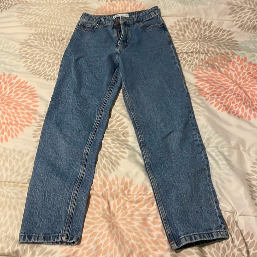 Zara straight leg jeans